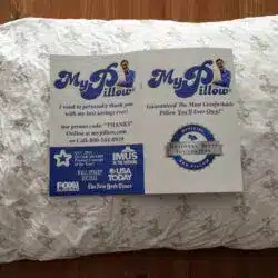 MyPillow close up