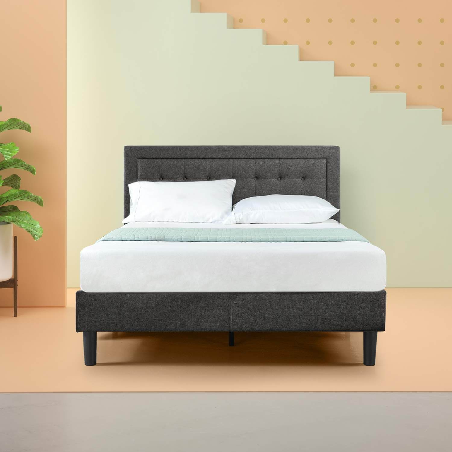 zinus platform bed review
