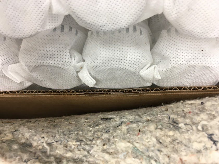 crib mattress inside