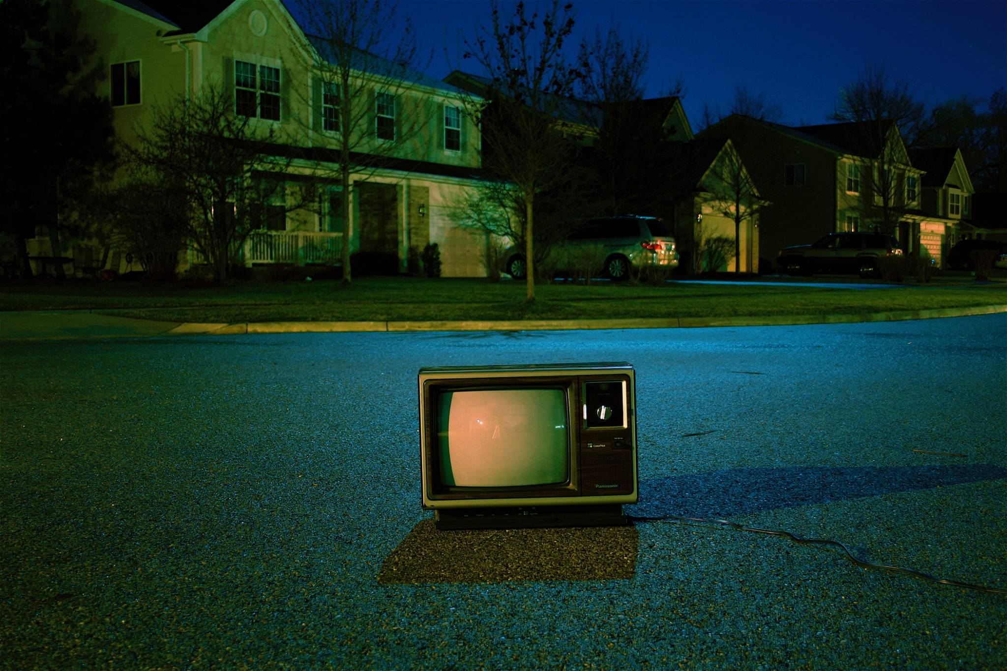 tv in the bedroom