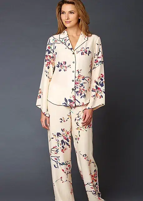 Julianna Rae classic silk nightwear