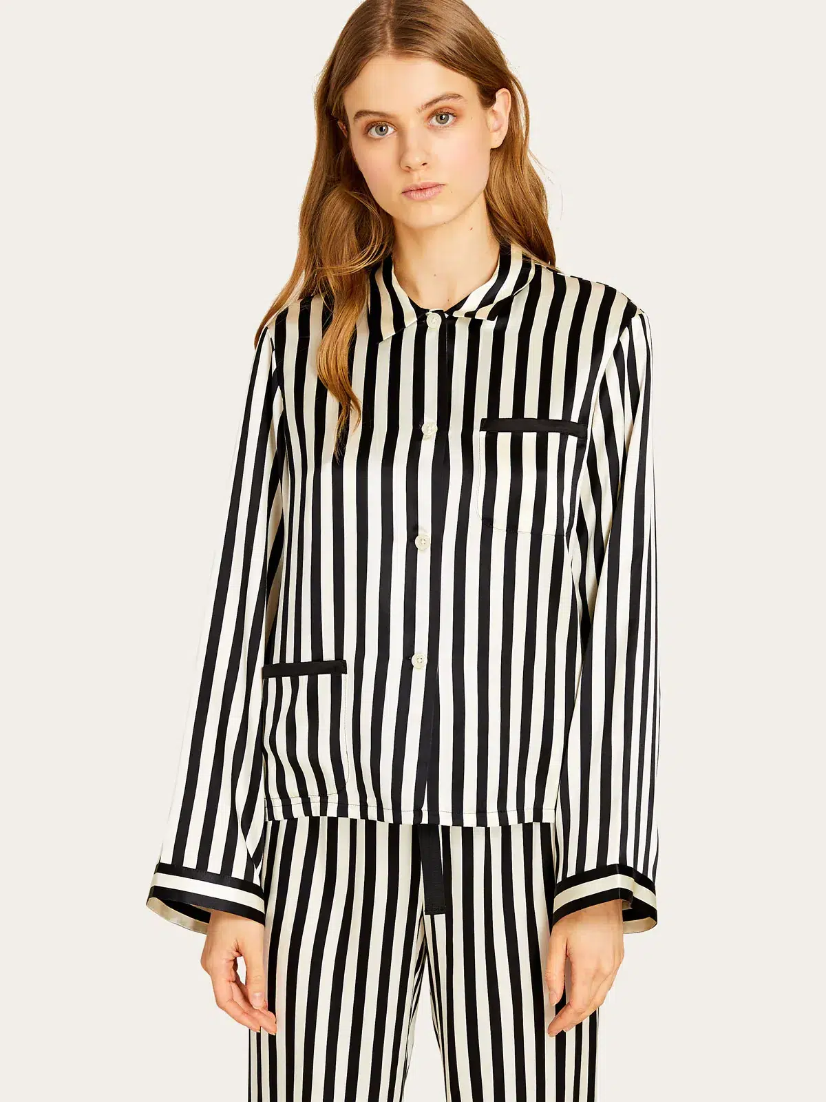 Morgan Lane whimsical silk pajama set