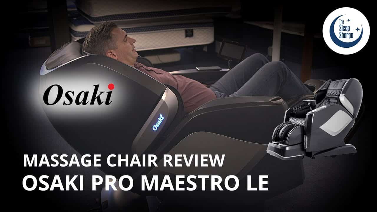 Osaki massage chair image used in best massage chair guide and Osaki history section