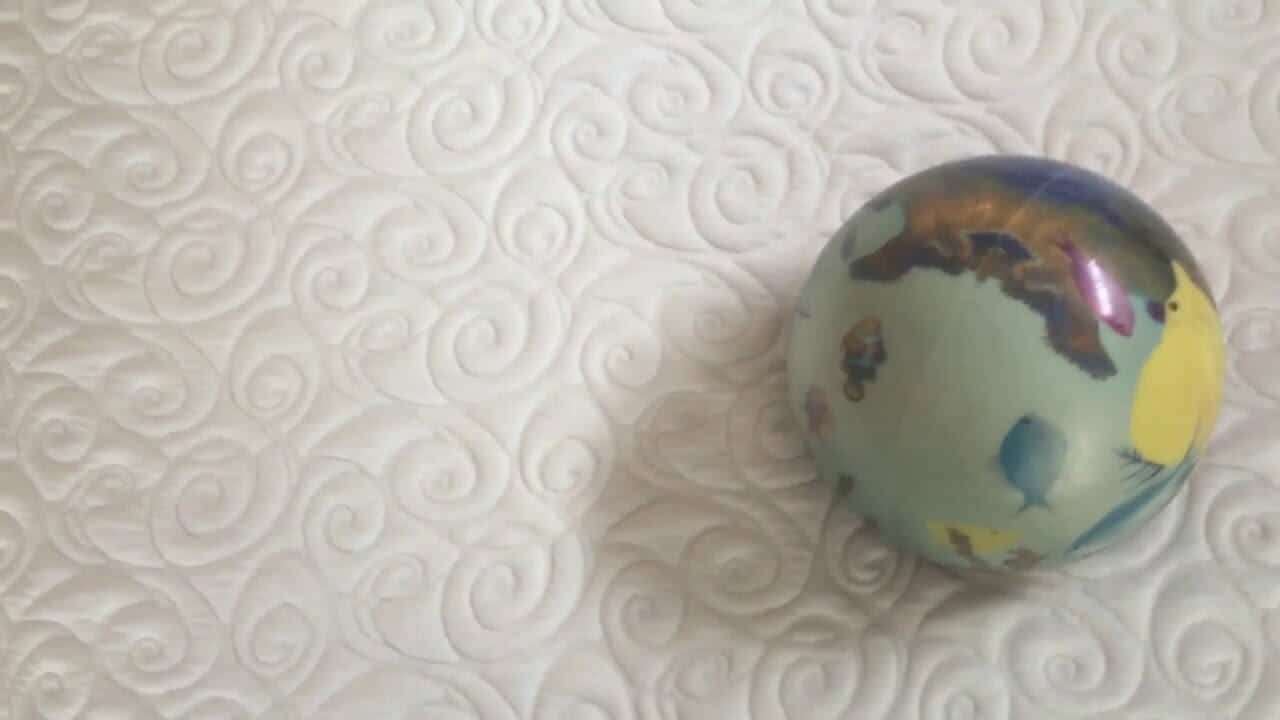 Tempur-Pedic bowling ball test