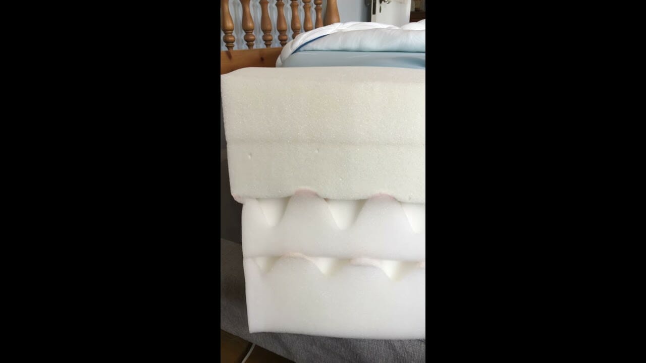 Tempur-Pedic foam squish test