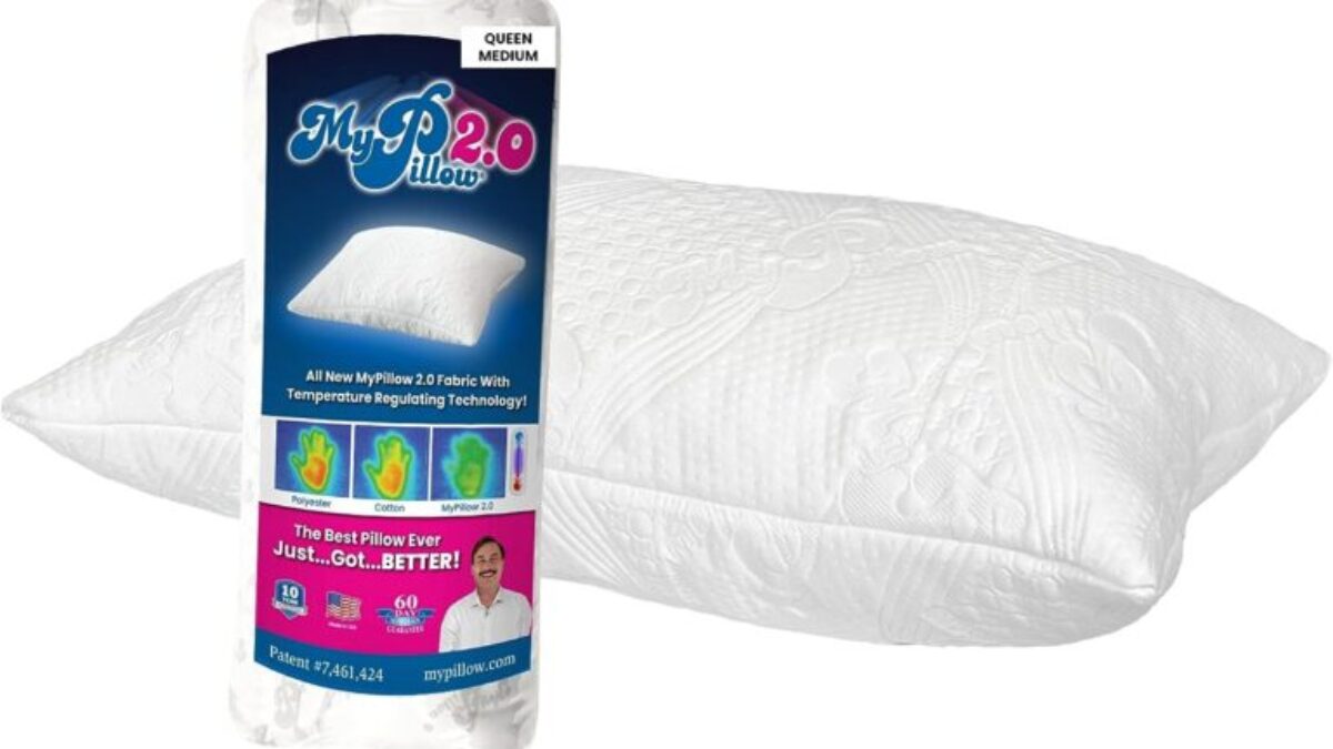 MyPillow 2.0 with cooling cover