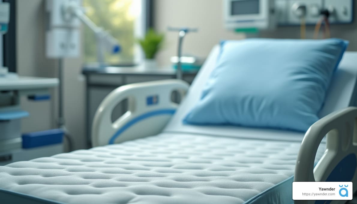 Mattress hospital bed