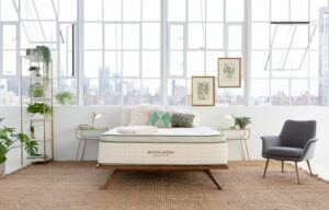 Avocado Green Hybrid Pillow Top
