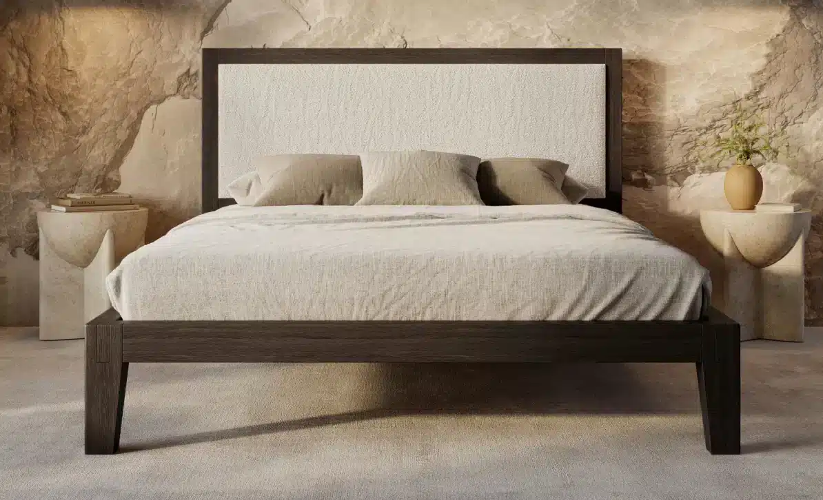 Puffy Capri Bed Frame in Espresso finish