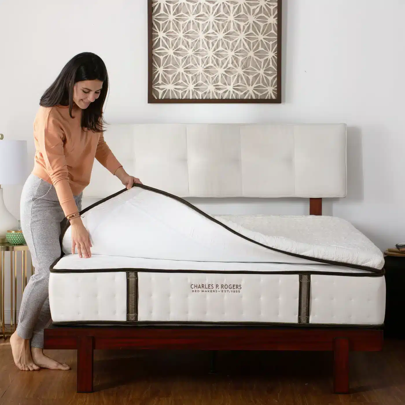 Charles P. Rogers Estate SE mattress styled room hero image