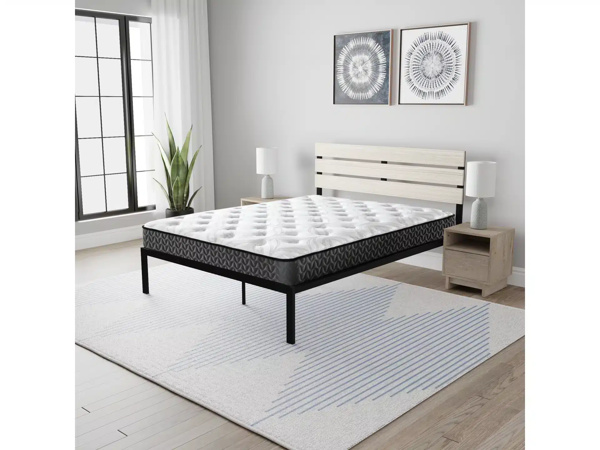 Front view of the Ashley Chime mattress