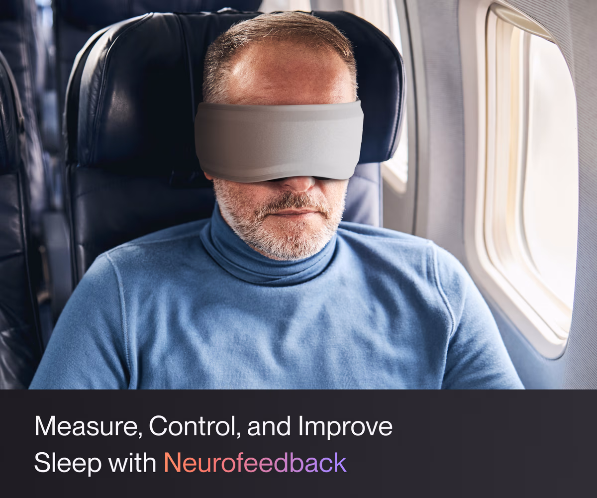 Bia Sleep Mask front view design