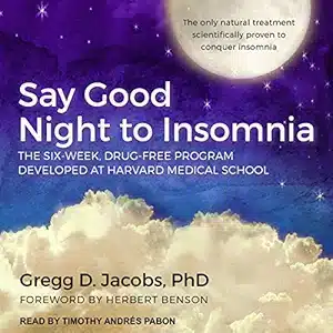 Say Good Night to Insomnia Book Cover