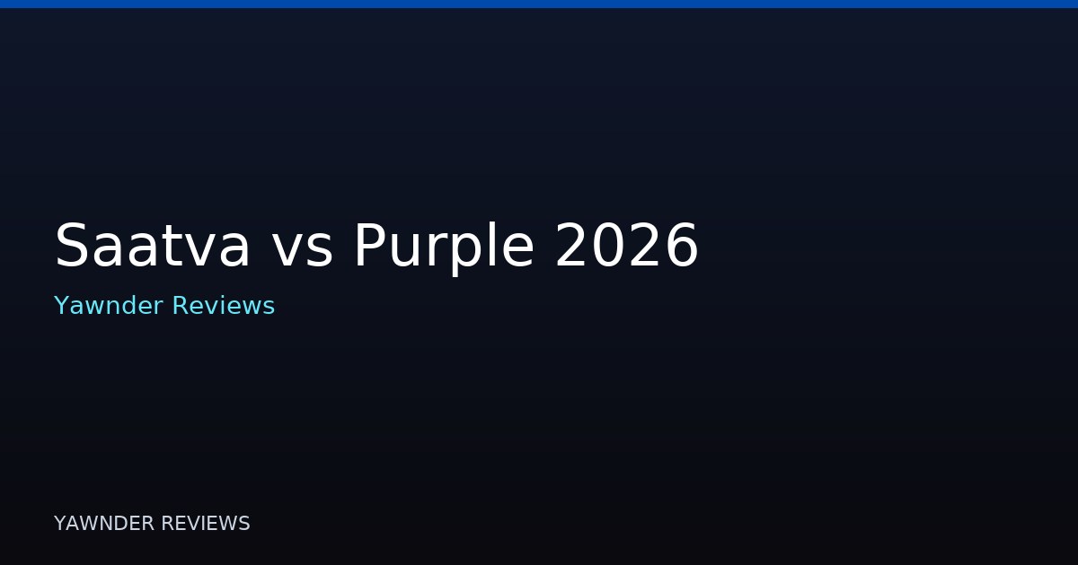 Saatva vs Purple 2026