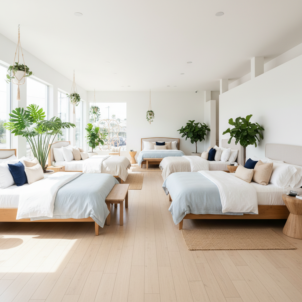 Yawnder San Diego showroom