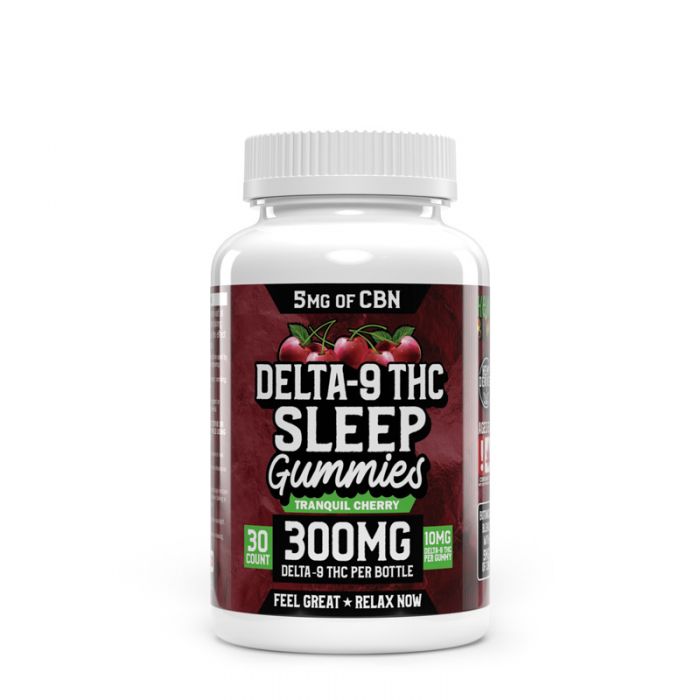 Hemp Bombs 30ct Delta 9 Sleep Gummies bottle