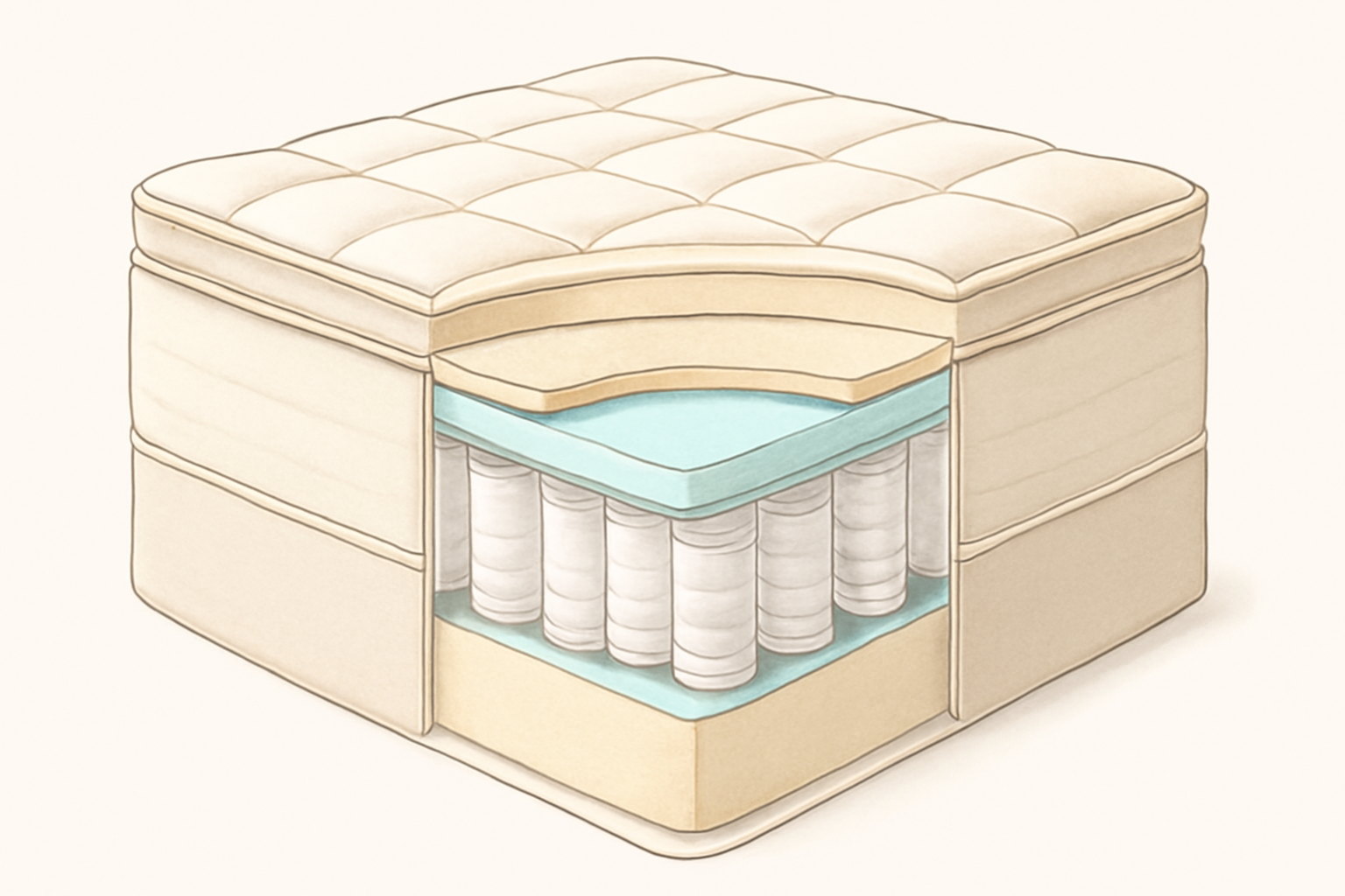 Anabei Modular Sofa Review: Is It Better Than a Lovesac Sactional? — construction cross-section