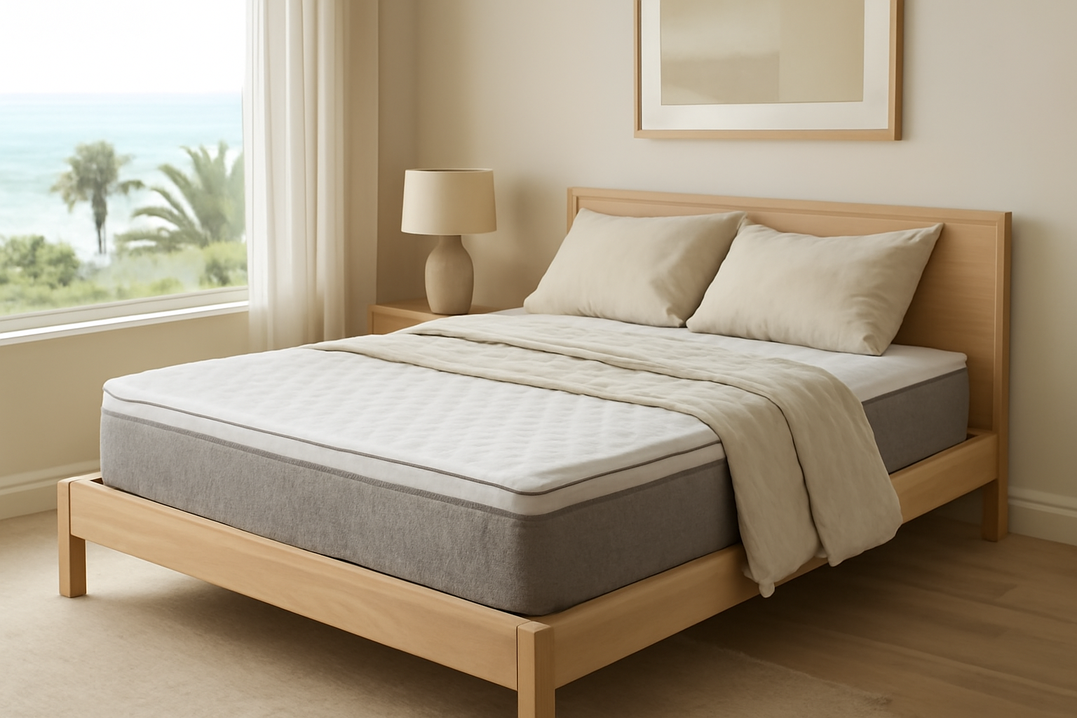 Best Cooling Mattress for San Diego Summer (Coastal & Inland) — Yawnder review hero image
