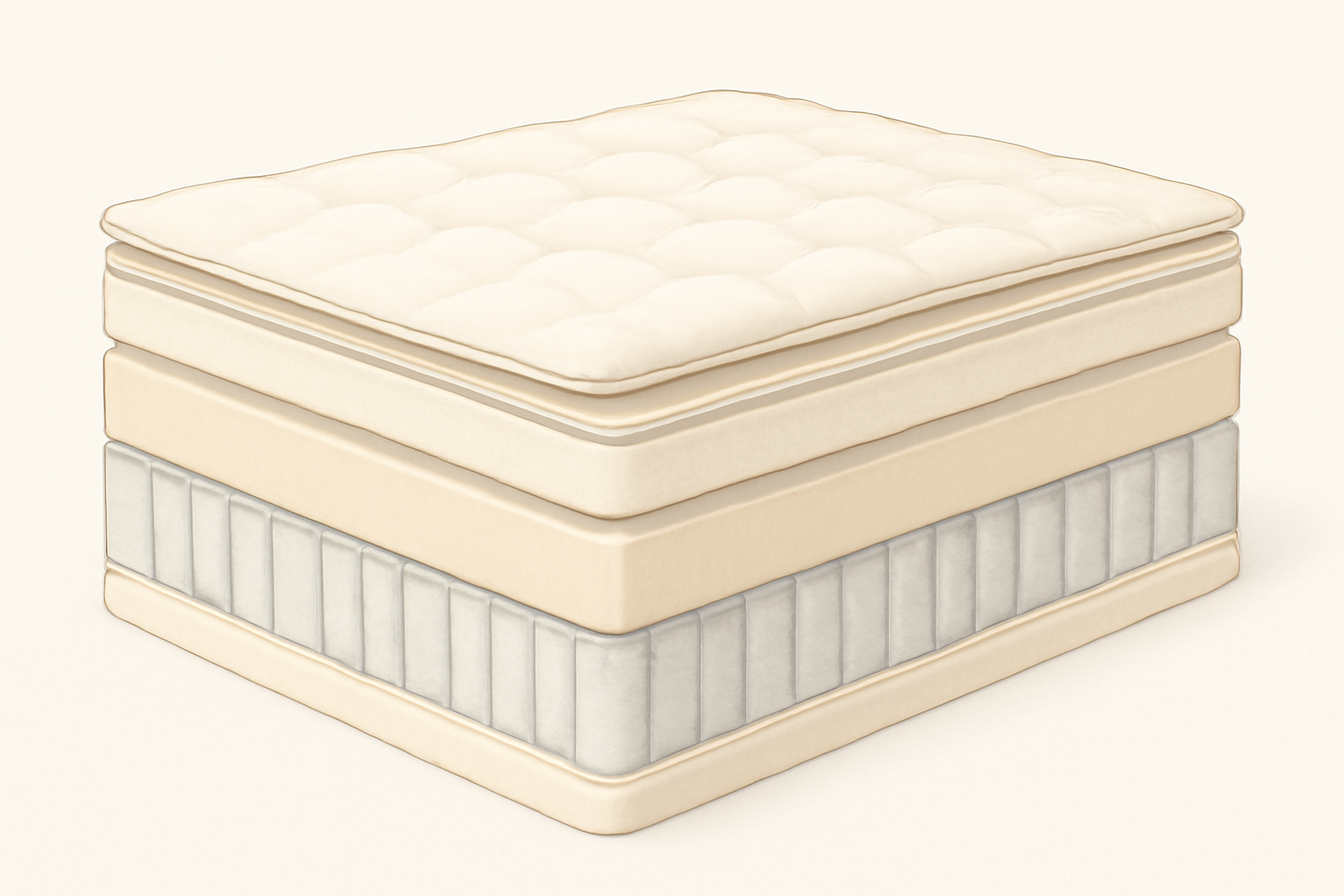 Best Mattress for Hot Sleepers in 2026 — construction cross-section
