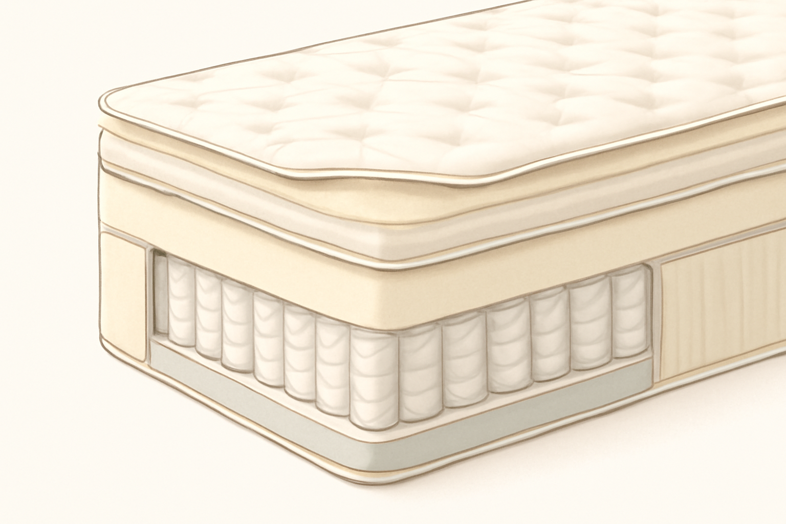 Best Saatva Mattress for Heavy People & Couples 2026 — construction cross-section