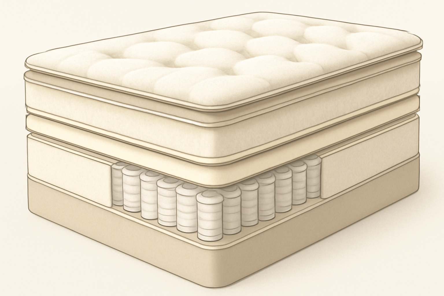 Best Tempurpedic Mattresses for Back Pain: Must-Have Support — construction cross-section