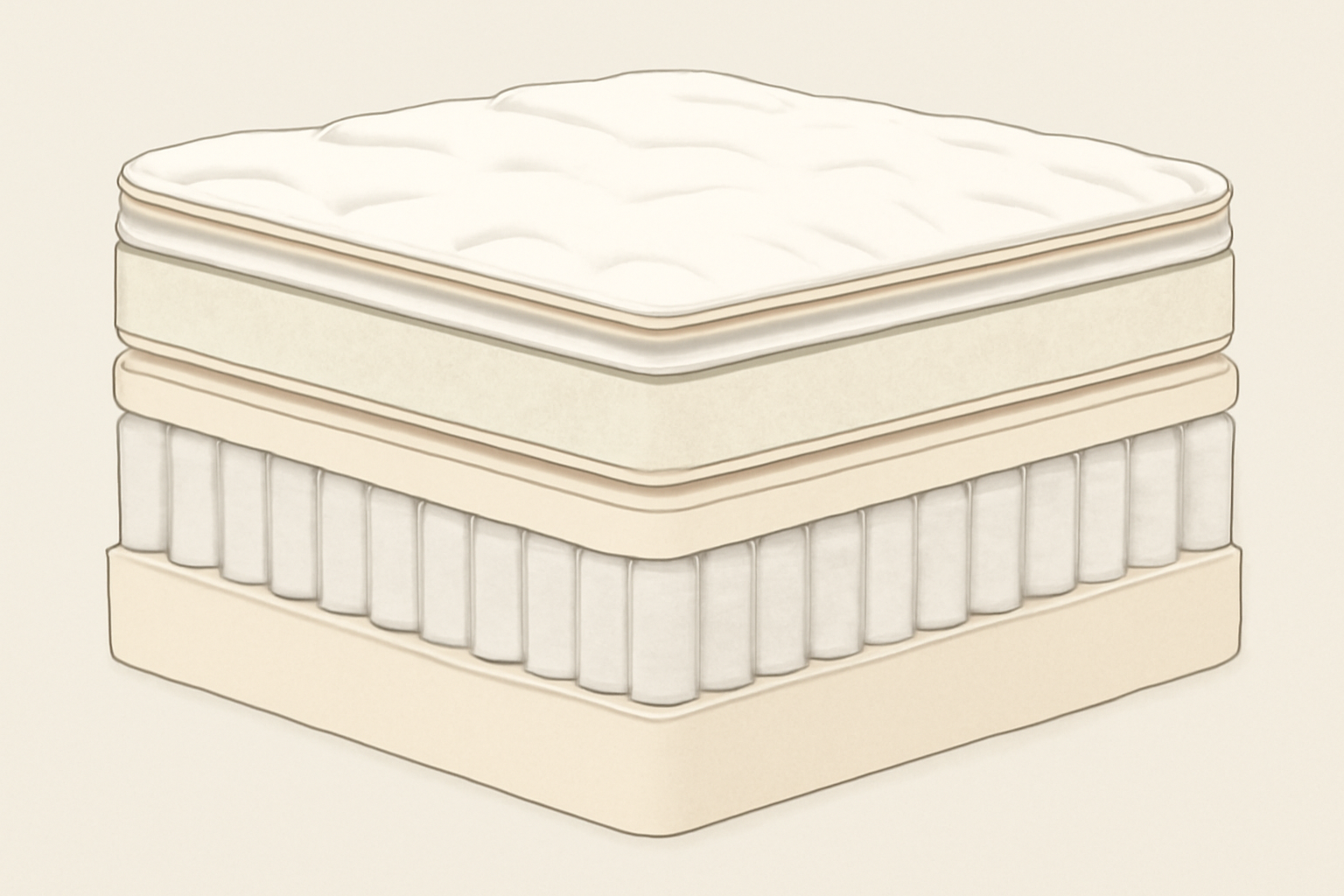 Fit Full-Size Mattress: 3 Must-Have Methods for Best Results — construction cross-section