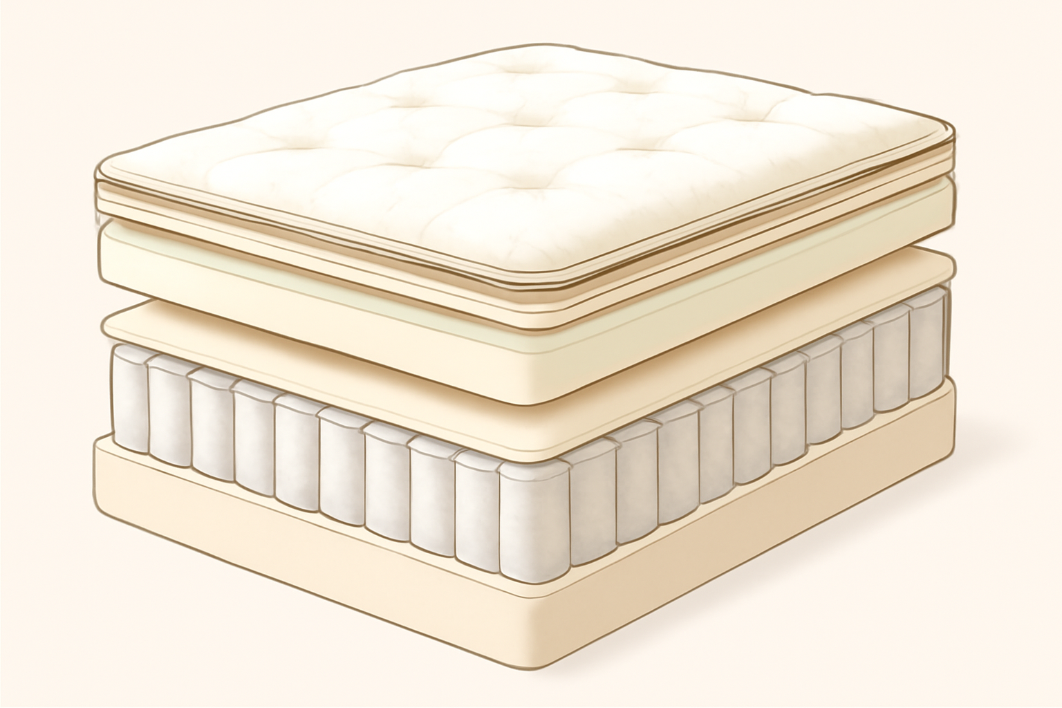 Casper Mattress Review (2026): Is the Original Still Worth It? — construction cross-section