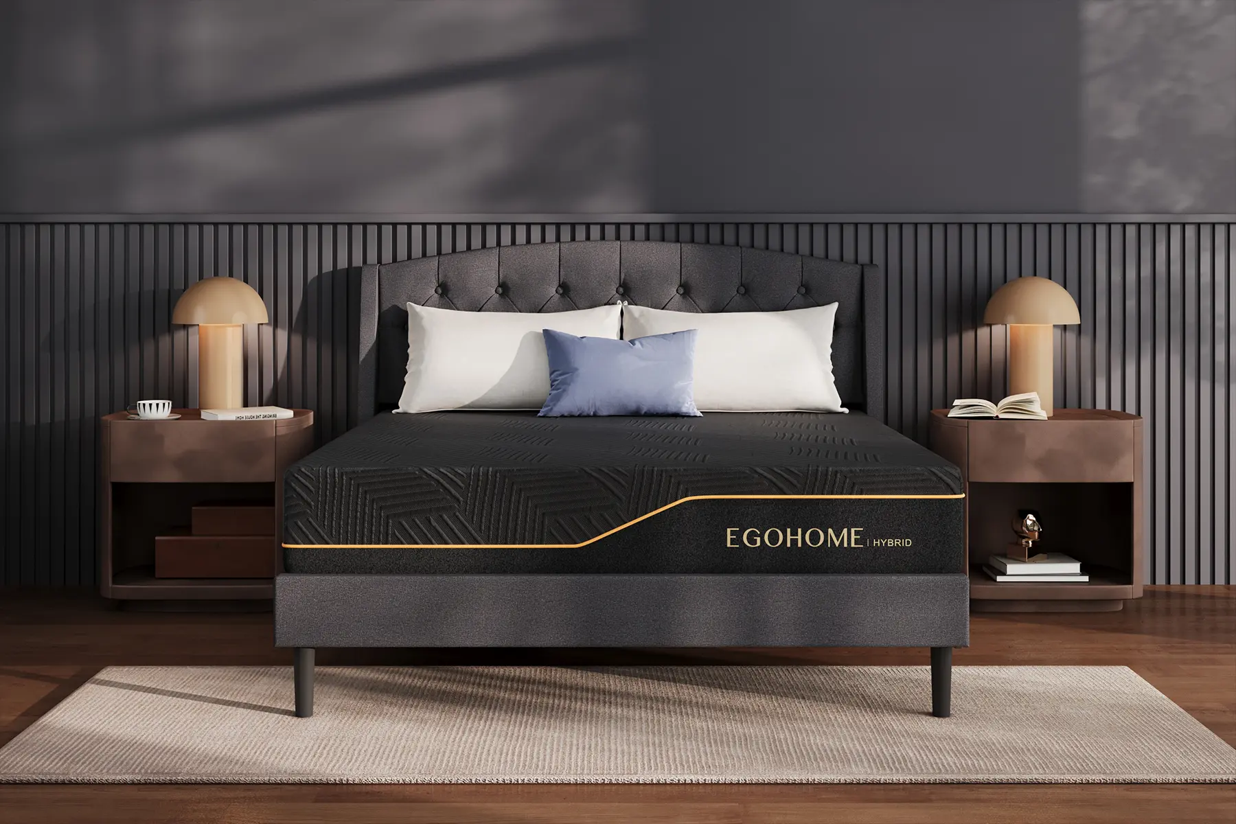EGOHOME Black Hybrid 12