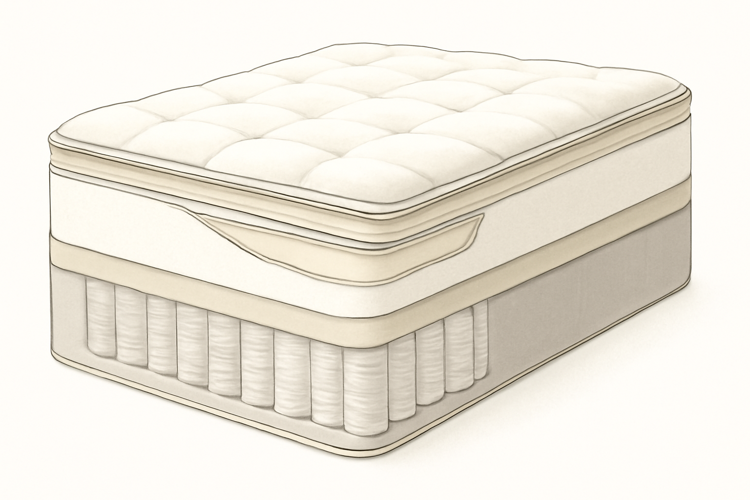 Emma Original Mattress: Top Choice for 2026 Comfort — construction cross-section