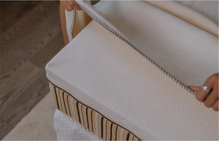 Essentia organic mattress lineup showing multiple models