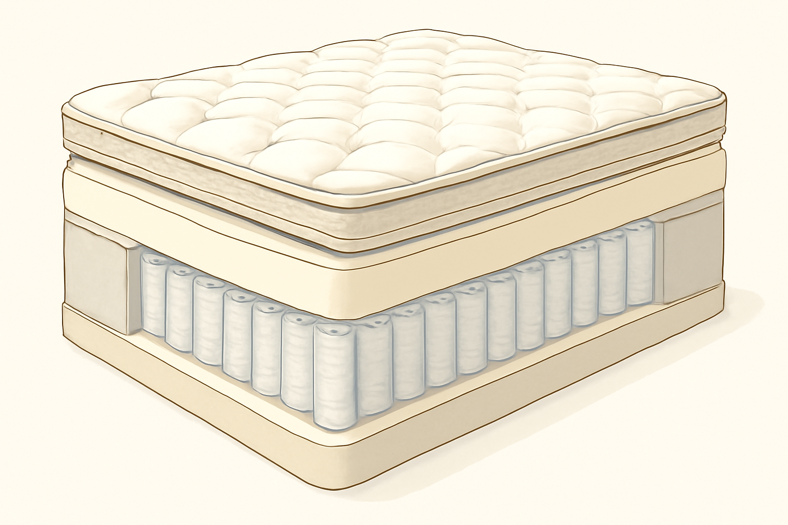 Hypoallergenic Bed Sheets Queen: Top 5 for Healthier Sleep — construction cross-section