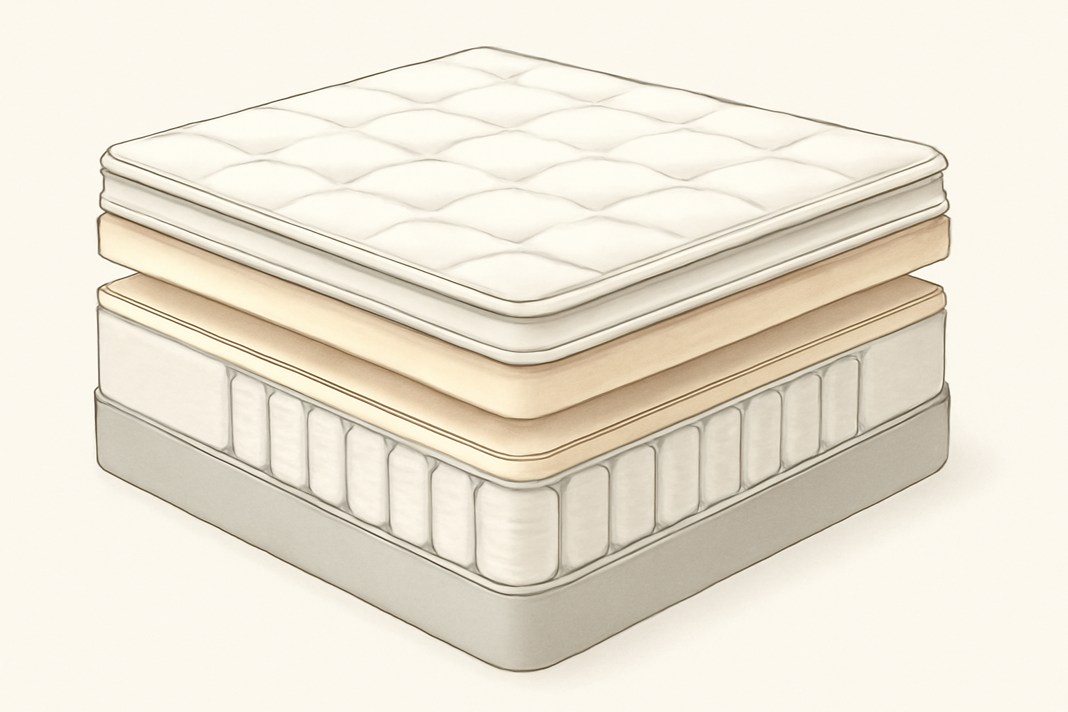 Innocor Comfort Pillow Review: Is It Worth the Money? — construction cross-section