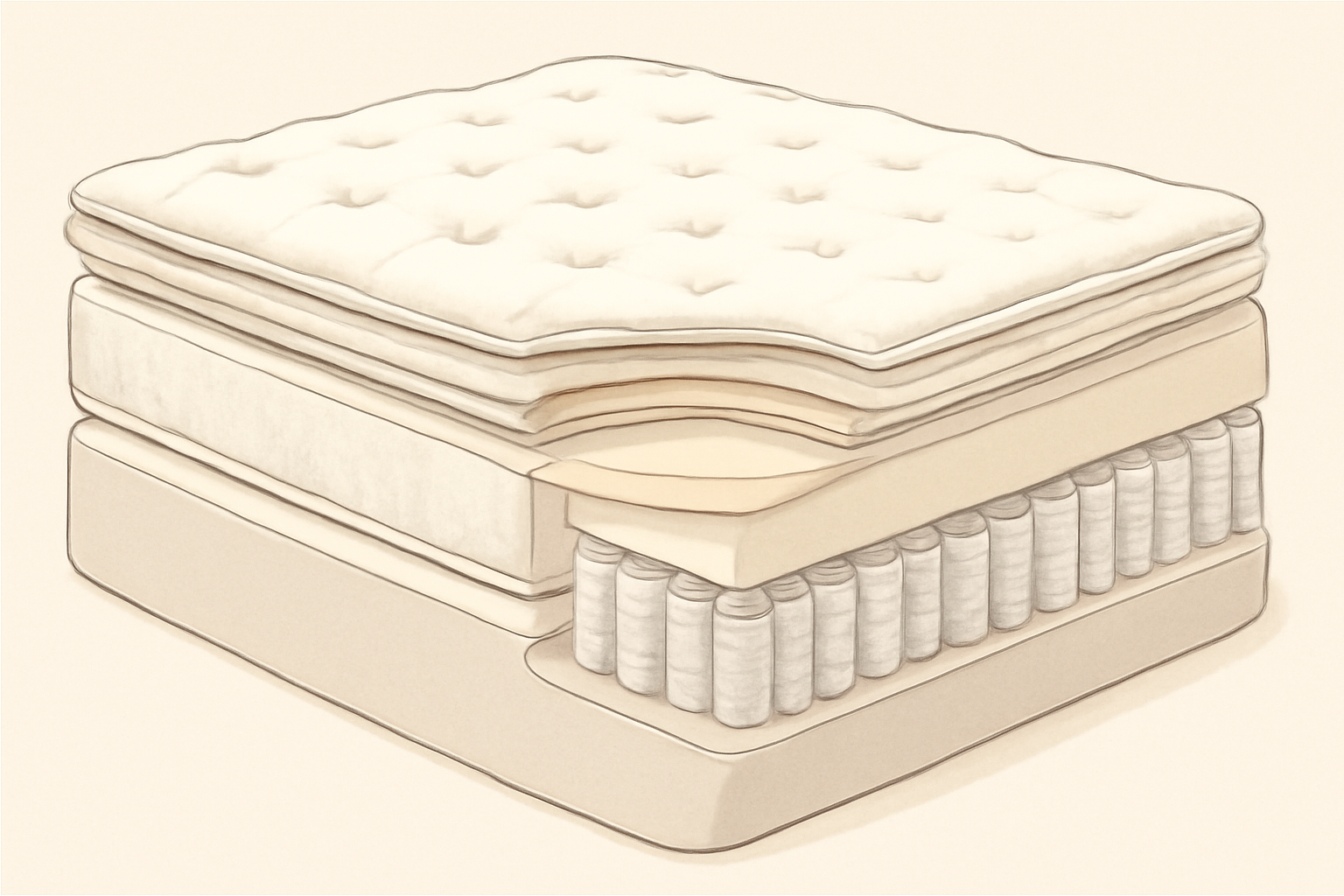 Top-Rated Pillows Tested & Ranked (2026) — construction cross-section