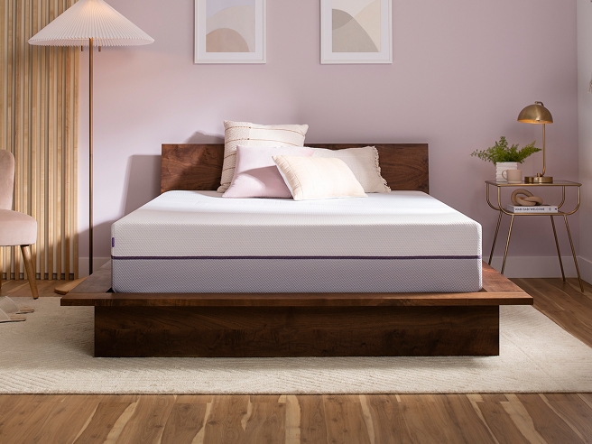 Purple Plus mattress detail view
