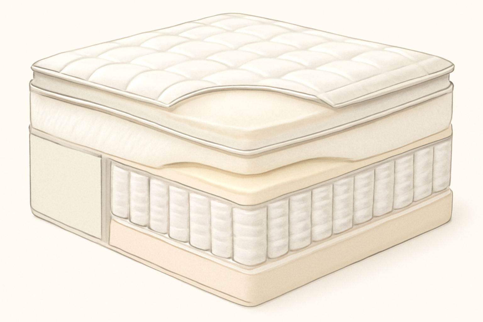 Thuma Daybed Review — construction cross-section
