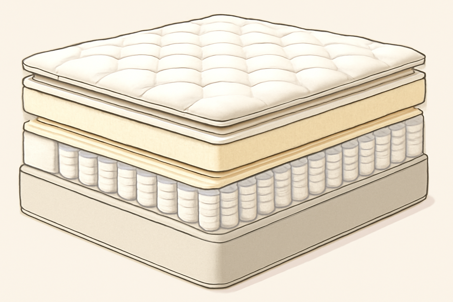 Snorinator Pillow Review | My Testing With and Without CPAP — construction cross-section