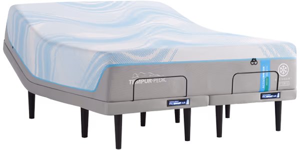TEMPUR-ActiveBreeze on split TXL smart base