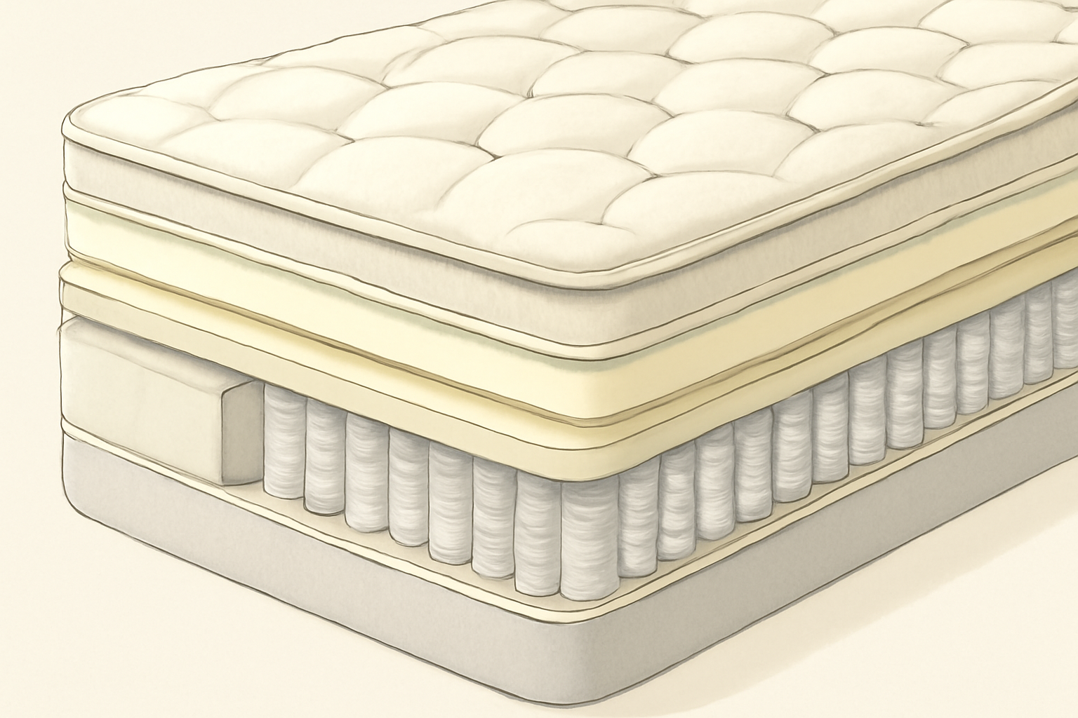 The Company Store (2026): Home Goods Buying Guide — construction cross-section