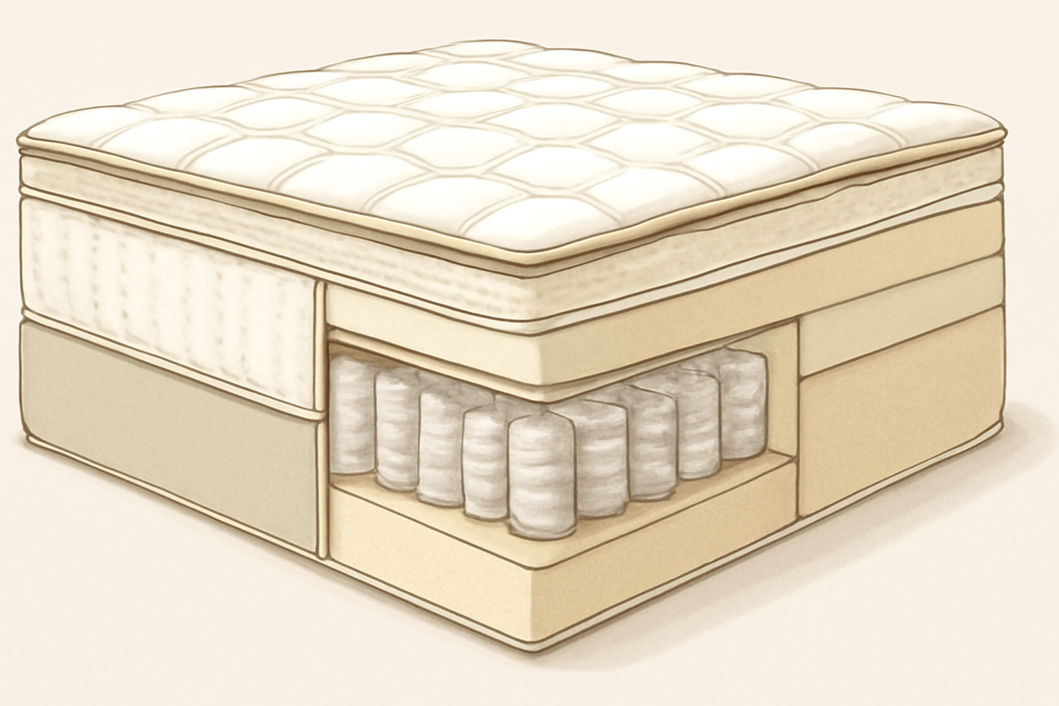 Coolvie Mattress: What Are the Real Benefits? — construction cross-section