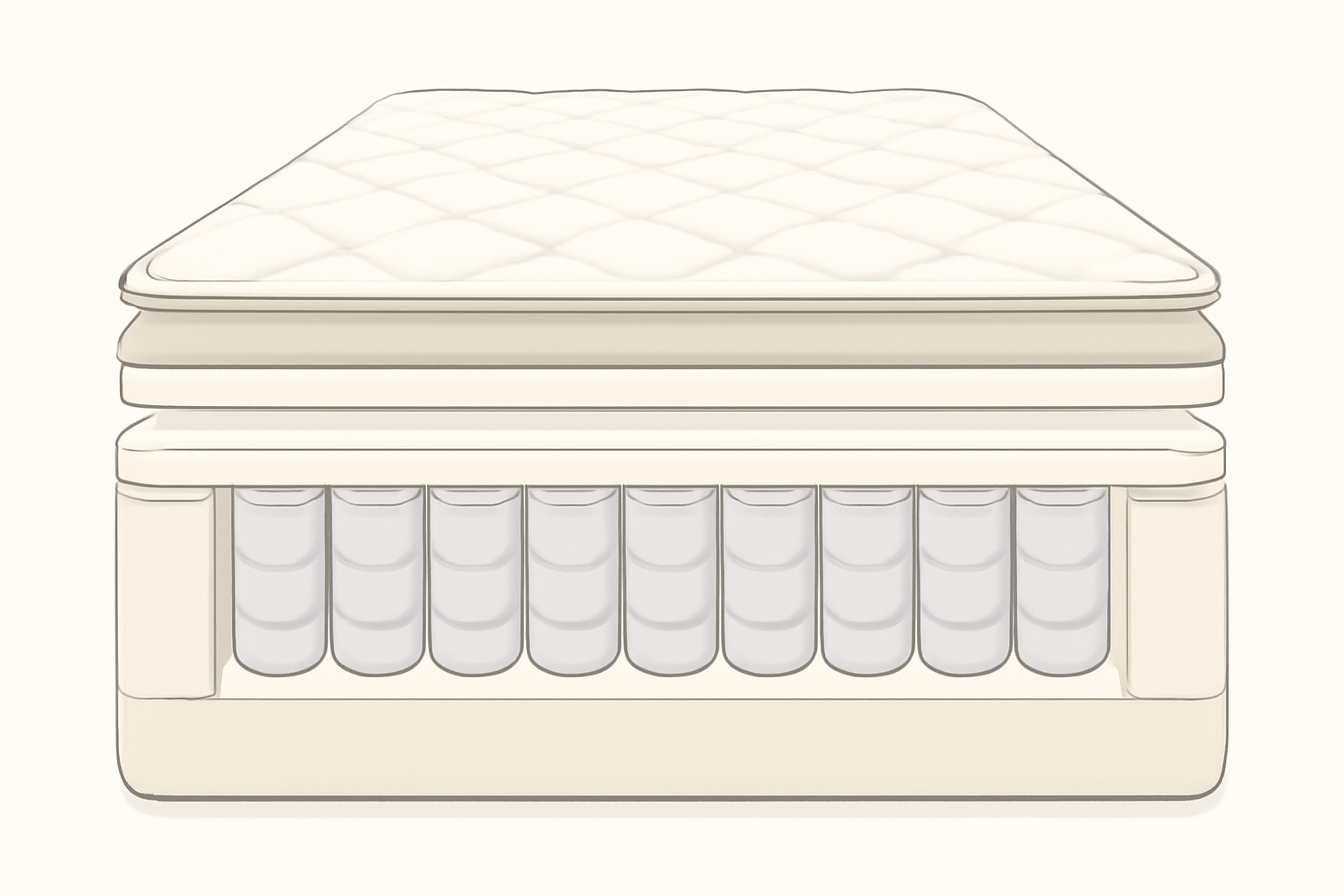Adjustable Bed Frame Compatibility Guide — construction cross-section