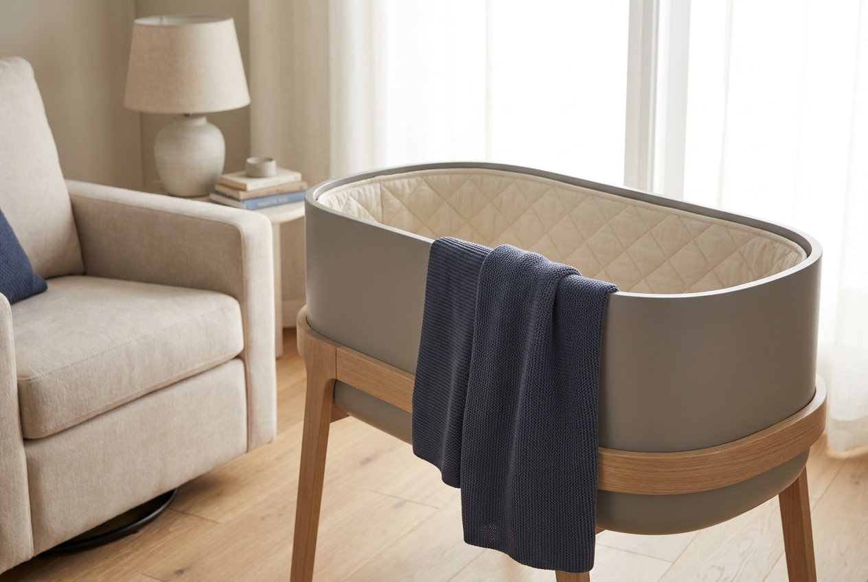 Angelbliss Bassinet Review β editorial illustration