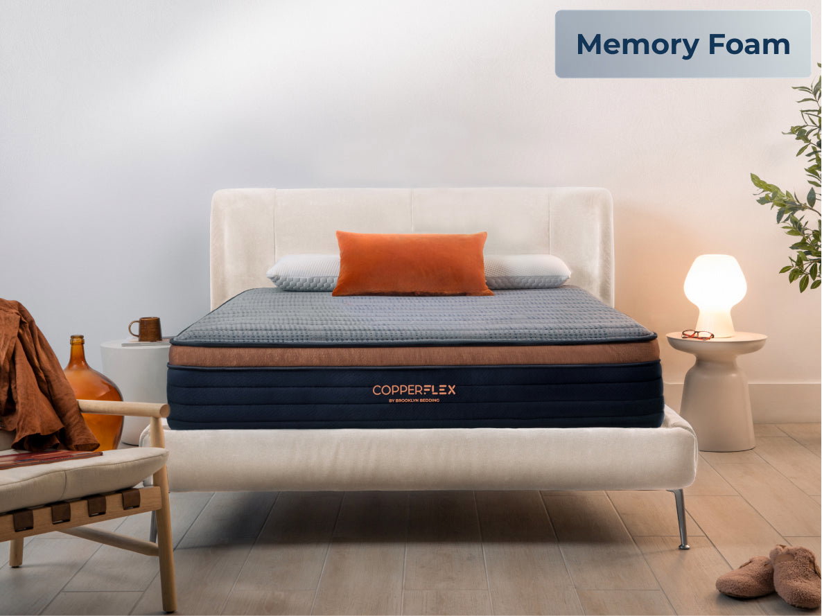 Brooklyn Bedding CopperFlex Memory Foam lifestyle