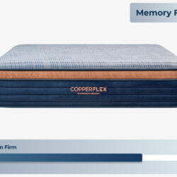 CopperFlex Memory Foam medium-firm feel