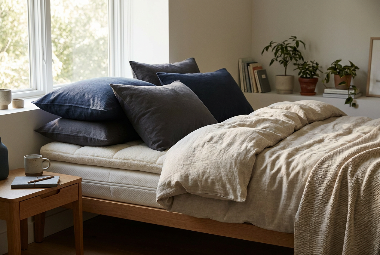 Dorm Mattress Depth: Must-Have Tips for Comfortable Sleep β editorial illustration