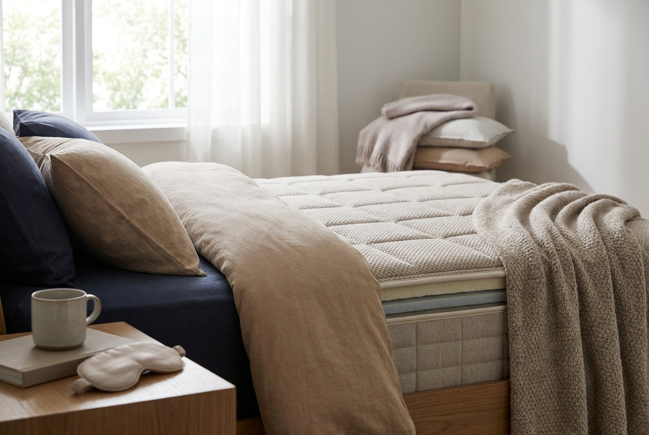 Emma Hybrid Mattress Review: Best Value for Cooling Comfort — editorial illustration