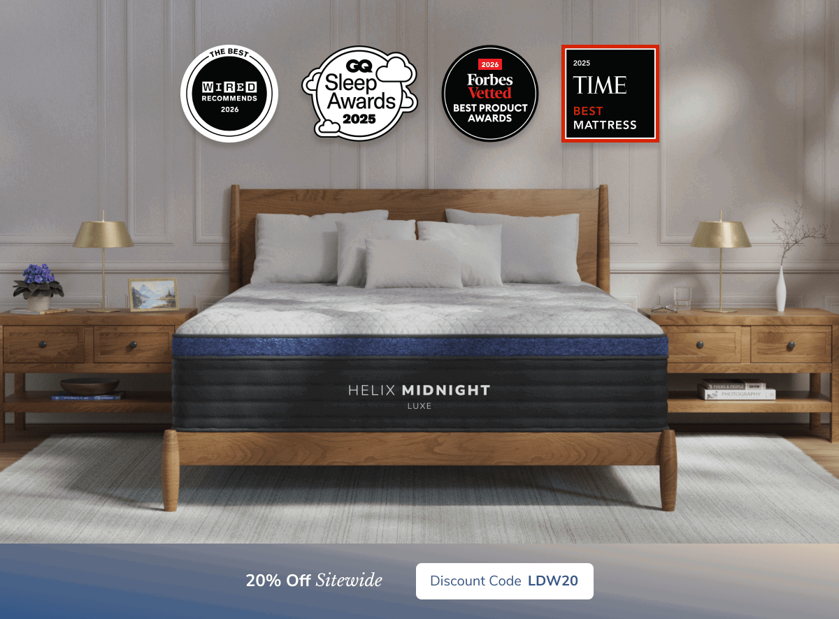 Helix Midnight Luxe mattress, 2026 model