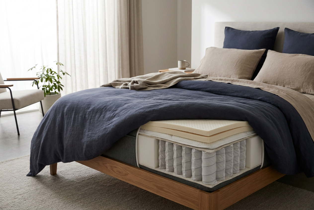 Room & Board Mattress Reviews: An Honest Look From a Mattress Expert β editorial illustration